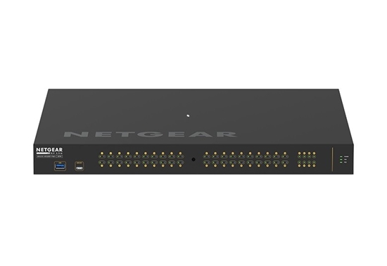 Изображение Netgear GSM4248PX-100EUS network switch Managed L2/L3/L4 Gigabit Ethernet (10/100/1000) Power over Ethernet (PoE) Black