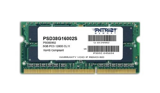 Picture of Pamięć Ultrabook DDR3 SODIMM 8GB 1600GHz 
