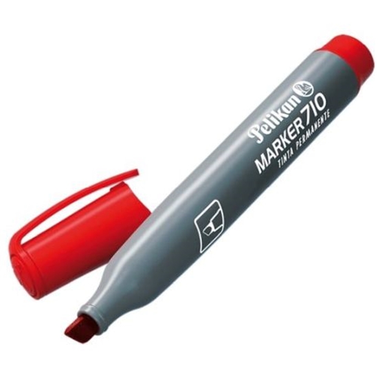 Picture of PELIKAN PERMANENT MARKER 710 RED WATERPROOF