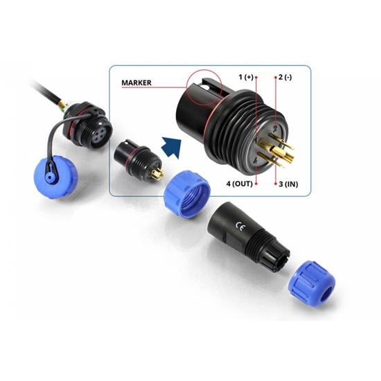 Изображение QuPS4 Outdoor Power Socket & Plug