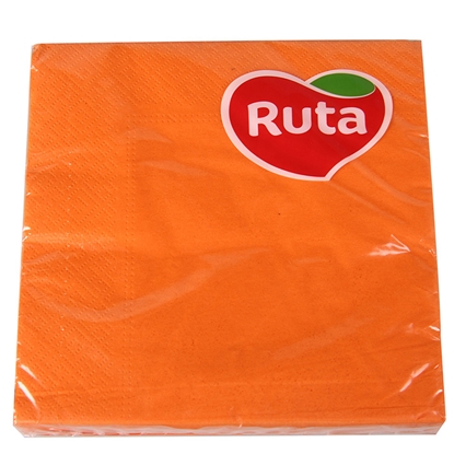 Attēls no Salvetes Ruta 33x33cm 20gab. oranžas