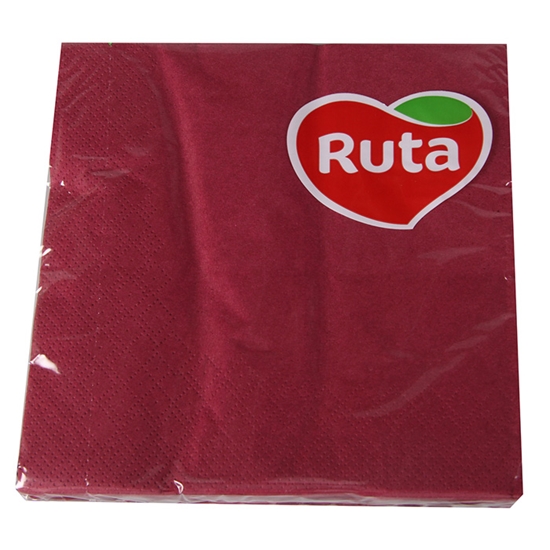 Picture of Salvetes Ruta 33х33 bordo kr.