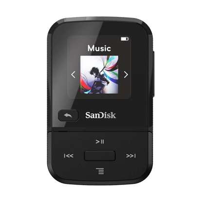 Attēls no SanDisk Clip Sport Go MP3 player 32 GB Black