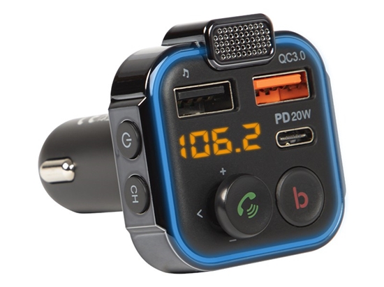 Picture of Transmiter FM Bluetooth 5.1+Qc3.0