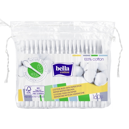 Изображение Vates kociņi Bella papīra, 160gab.