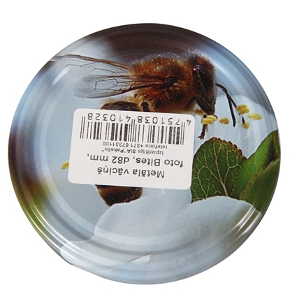 Изображение Vāciņš metāla D82mm Bite uz balta zieda