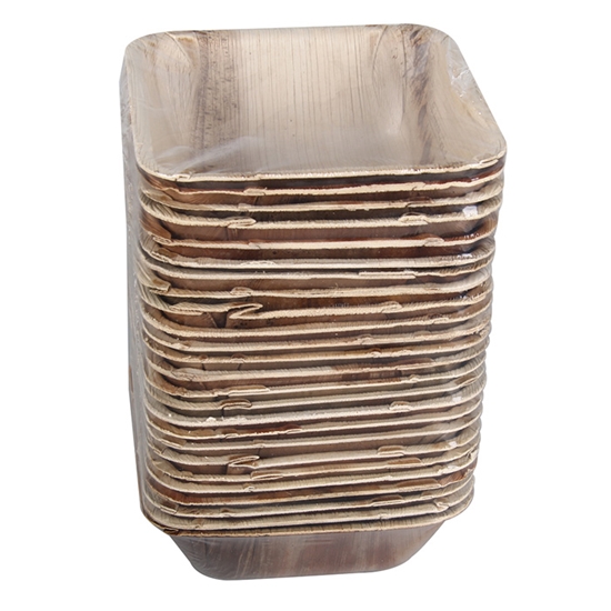 Picture of Vienreizliet. Bļodas Merkant palmu lapu 25gab.