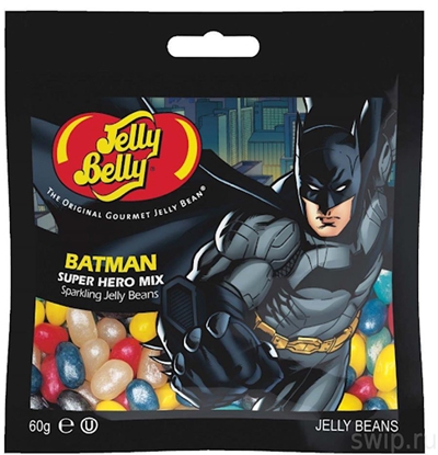 Изображение Želejkonfektes Jelly Belly Batman, 60g