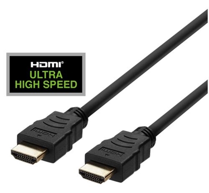 Attēls no Kabel Deltaco HDMI - HDMI 3m czarny (HU-30)