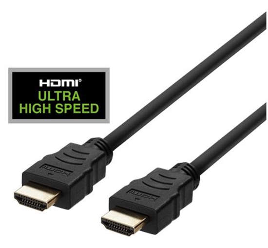 Изображение Kabel Deltaco HDMI - HDMI 3m czarny (HU-30)