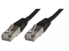 Изображение MicroConnect Patchcord, FTP, CAT6, 10m, czarny (B-FTP610S)
