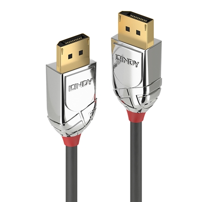 Attēls no Lindy 3m DisplayPort 1.2 Cable, Cromo Line