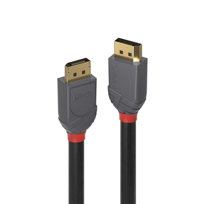 Изображение Lindy 5m DisplayPort 1.2 Cable, Anthra Line