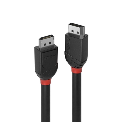 Attēls no Lindy 2m DisplayPort Cable 1.2, Black Line