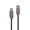Изображение Lindy 5m USB 3.2 Type A to B Cable, Anthra Line