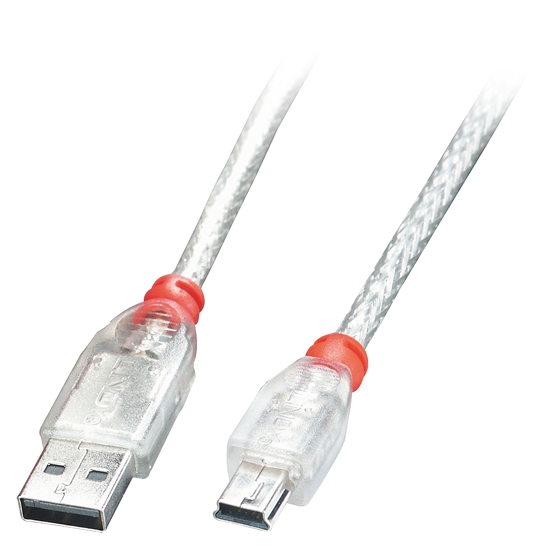 Picture of Lindy USB 2.0 Kabel A/mini-B 1m