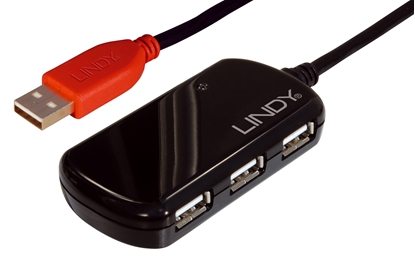 Attēls no Lindy 12m USB2.0 Extension Hub Kit