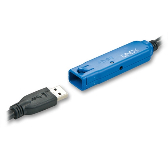 Picture of Lindy 8m USB 3.0 Active Extension Cable Pro