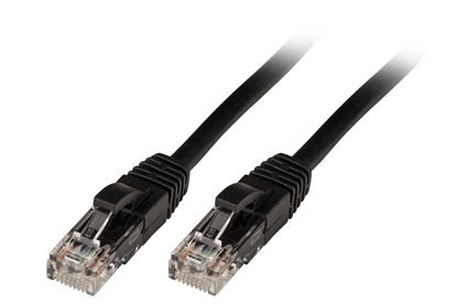 Attēls no Lindy 1m Cat.6 U/UTP Cable, Black