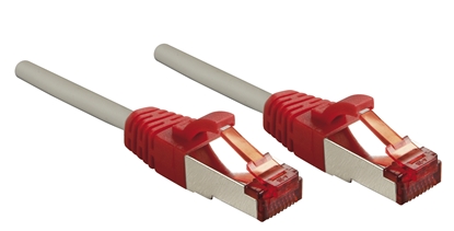 Attēls no Lindy Rj45/Rj45 Cat6 3m networking cable Grey S/FTP (S-STP)
