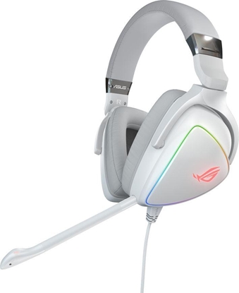Attēls no ASUS ROG Delta White Edition Headset Wired Head-band Gaming USB Type-C