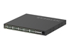 Изображение Netgear GSM4248PX-100EUS network switch Managed L2/L3/L4 Gigabit Ethernet (10/100/1000) Power over Ethernet (PoE) Black