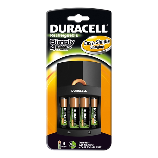 Изображение Duracell CEF 14 + 2xAA + 2xAAA battery charger