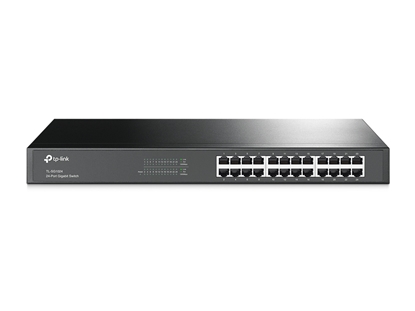 Изображение TP-Link TL-SG1024 network switch Unmanaged L2 Gigabit Ethernet (10/100/1000) Black