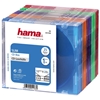 Picture of 1x25 Hama CD-Sleeves   Slim Box coloured                   51166