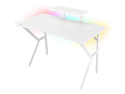 Attēls no Spēļu galds Genesis Holm 320 RGB White