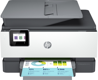 Attēls no HP OfficeJet Pro HP 9010e All-in-One Printer, Color, Printer for Small office, Print, copy, scan, fax, HP+; HP Instant Ink eligible; Automatic document feeder; Two-sided printing