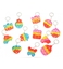 Picture of Breloks piekariņš POP IT dažādas ap 5 cm 513372
