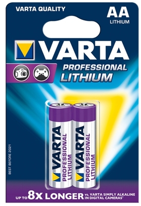 Attēls no 10x2 Varta Ultra Lithium Mignon AA LR 6