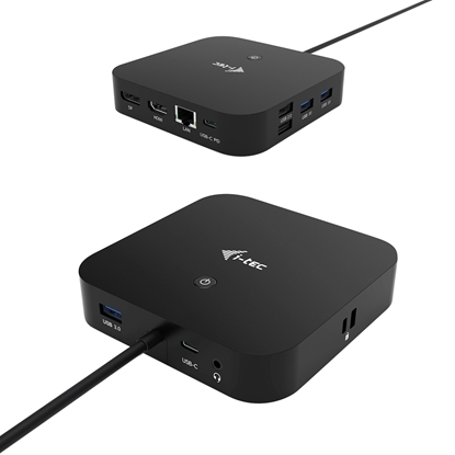 Picture of i-tec USB-C HDMI DP Docking Station with Power Delivery 100 W