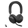 Picture of Jabra Evolve2 75 UC Headset BT Over-Ear black USB-A
