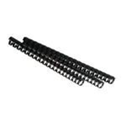 Picture of Spirāles d-6mm melnas,  100gab. Fellowes