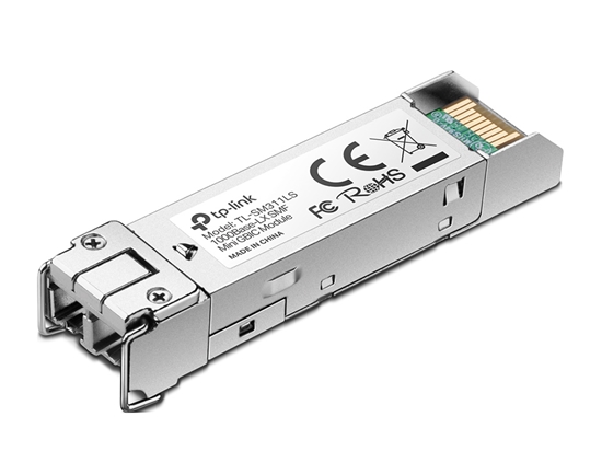 Изображение TP-LINK TL-SM311LS network transceiver module Fiber optic 1250 Mbit/s mini-GBIC/SFP 1310 nm