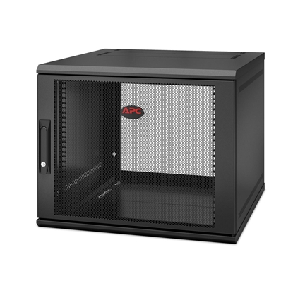 Изображение APC NetShelter WX 9U Single Hinged Wall-mount Enclosure 600mm Deep Wall mounted rack Black