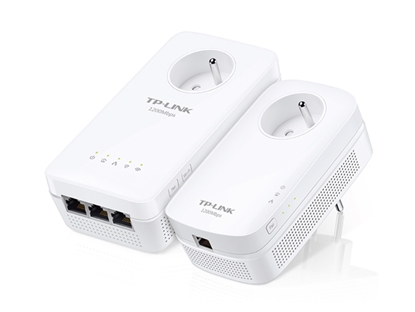 Attēls no TP-Link AV1300 Gigabit Passthrough Powerline ac Wi-Fi Kit