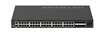 Изображение Netgear GSM4248P-100EUS network switch Managed L2/L3/L4 Gigabit Ethernet (10/100/1000) Power over Ethernet (PoE) Black