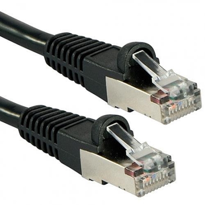 Picture of Lindy 47183 networking cable Black 10 m Cat6 S/FTP (S-STP)