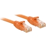 Picture of Lindy 0.3m Cat.6 U/UTP Cable, Orange