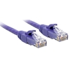 Picture of Lindy 0.5m Cat.6 U/UTP Cable, Purple