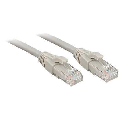Attēls no Lindy 2m Cat.6 U/UTP Cable, Grey