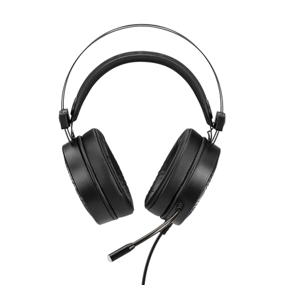 Attēls no Žaidimų ausinės NOXO Dusk su mikrofonu, juodos