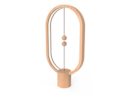 Picture of Allocacoc Heng Balance Lamp Ellipse USB Light Wood