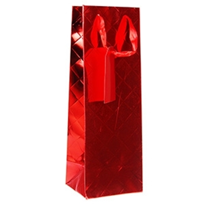 Picture of Dāvanu maisiņš 12x10x35cm sarkans