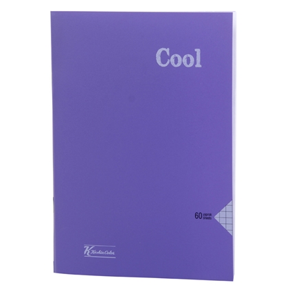 Picture of Klade A5, 60 rūtiņu lapas,skavota,  plastikāta vākos