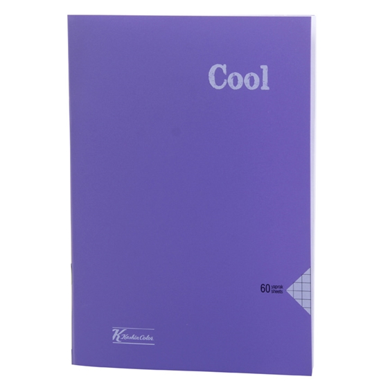 Picture of Klade A5, 60 rūtiņu lapas,skavota,  plastikāta vākos