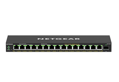 Изображение NETGEAR GS316EP-100PES network switch Managed Gigabit Ethernet (10/100/1000) Power over Ethernet (PoE) Black